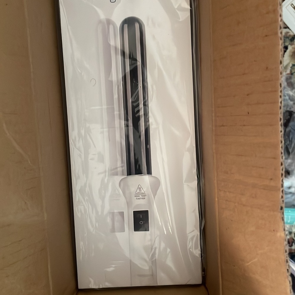 3pk NEW: L’ange Hair Ondule’ 25mm curling wand with shampoo & conditioner